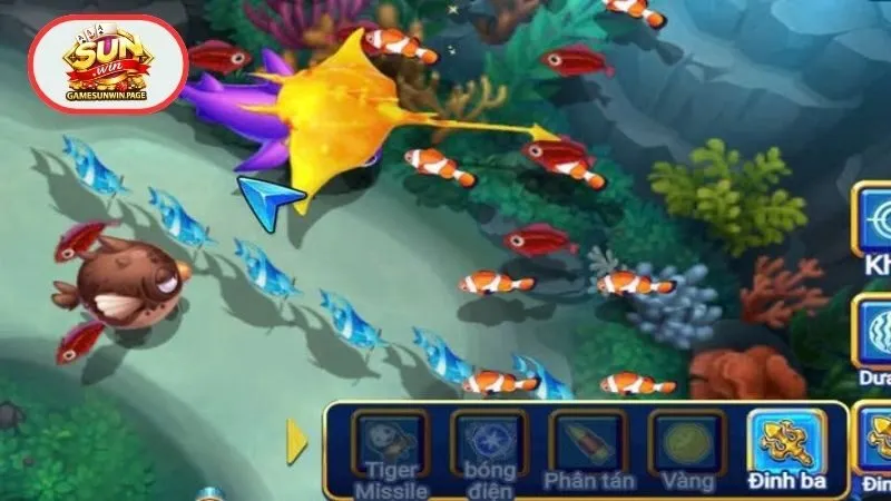 Không nên nã đạn liên tục để tiết kiệm vốn, nâng cao hiệu quả khi bắn cá