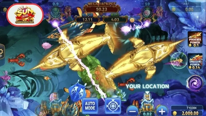 Mẹo chơi bắn cá Sunwin thắng lớn chính là lựa chọn loại súng phù hợp