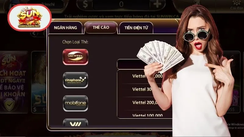 Những tiêu chí cần đáp ứng khi rút tiền Sunwin